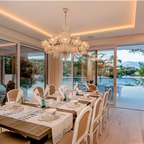 Luxury 6 Bedroom Brac Island Beach Front Villa With Heated Infinity Pool and lift near Sumartin sleeps 12